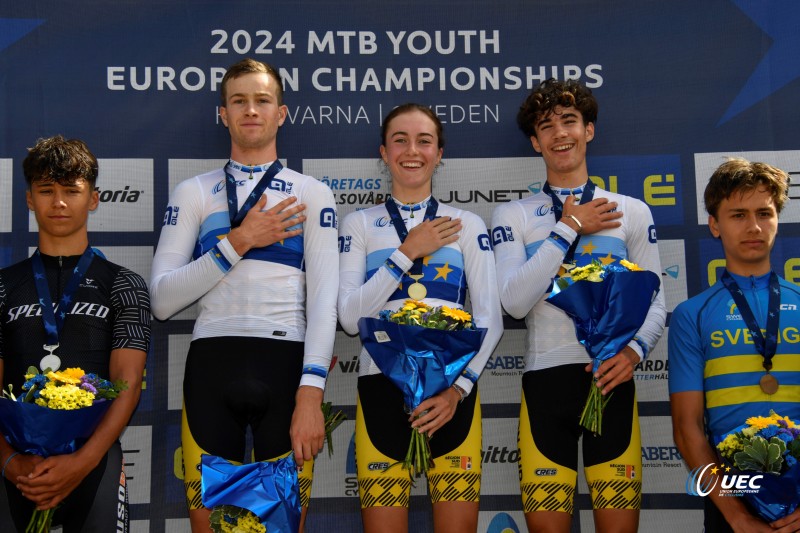 2024 UEC MTB Youth European Championships - Huskvarna - J?nk?ping (Sweden) 09/08/2024 - XCO Boys 14 - photo Tommaso Pelagalli/SprintCyclingAgency?2024